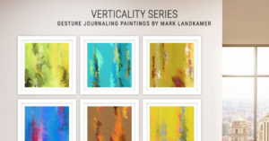 contemporary art prints verticality